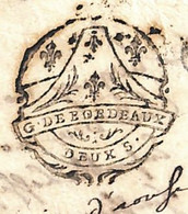 Généralité Bordeaux DEUX S. Sur Papier, Daté 1753 - Other & Unclassified