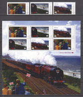Grenada - MNH Sheet + Serie - TRAINS - ROYAL PROGRESS - Eisenbahnen