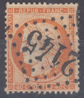 France 1870 Ceres Yvert#38 Used - 1870 Belagerung Von Paris