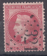 France 1867 Napoleon Yvert#32 Used - 1863-1870 Napoléon III Lauré