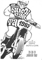 MOTO Et CPM - 12ème NUMICARTA 1987 - Cpm 500 Ex. éditée Par Le C.C.C.C - Bolsas Y Salón Para Coleccionistas