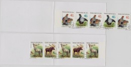 4 Carnets De 5 Timbres YT C 173/176 Perdrix Tétra Elan Cerf/ Booklet Michel MH 55/58 Wood Animals - Used Stamps