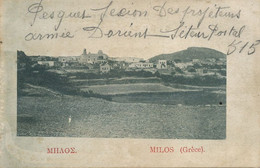 Milos  1917 Orient Army Secteur Postal 515 - Greece