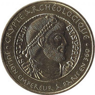 2022 MDP201 - PARIS - Crypte De Notre Dame 3 (Julien Empereur à Paris) / MONNAIE DE PARIS - 2022