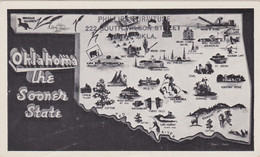 Oklahoma Map Of The Sooner State - Otros & Sin Clasificación