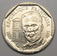 2 Francs Louis Pasteur, 1995, Nickel - V° République - 2 Francs