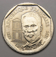 2 Francs Louis Pasteur, 1995, Nickel - V° République - 2 Francs