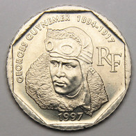 2 Francs Georges Guynemer, 1997, Nickel - V° République - 2 Francs