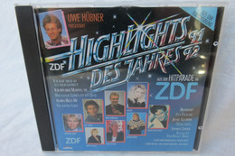 CD "Die Highlights Des Jahres 91/92" Uwe Hübner Präsentiert Aus Der Hitparade Im ZDF - Compilations