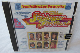 CD "Das Große Deutsche Schlager Festival" Vom Petticoat Zur Perestroika, Hits Aus 4 Jahrzehnten - Compilaciones