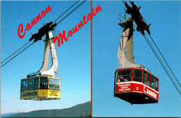 New Hampshire Franconia Notch Cannon Mountain Aerial Tramway - White Mountains