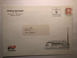 Denmark Posted Cover - Lettres & Documents