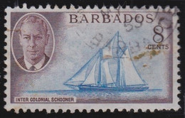 Barbados      .   SG   .   276     .     O    .    Cancelled     .    /     .  Oblitéré - Barbados (...-1966)