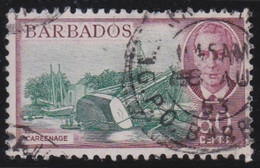 Barbados      .   SG   .   280    .     O    .    Cancelled     .    /     .  Oblitéré - Barbades (...-1966)