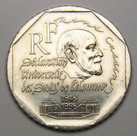 2 Francs René Cassin, 1998, Nickel - V° République - 2 Francs