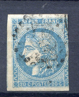 020422///  BORDEAUX  N° 46A  Voir état, Marge, Oblitération  Sur Scan - 1870 Ausgabe Bordeaux
