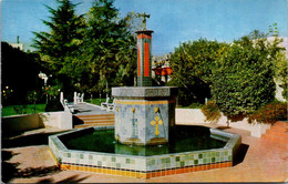 California San Jose Rosicrucian Park The Plaza And Fountain - San Jose