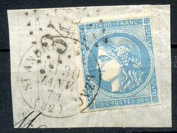 020422///  BORDEAUX  N° 45C  Voir état, Marge, Oblitération  Sur Scan - 1870 Uitgave Van Bordeaux