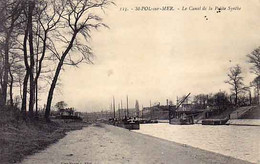 59 - St-POL-sur-MER - Le Canal De La Petite-Synthe - - Saint Pol Sur Mer