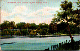 Iowa Des Moines Union Park Thompsons Point 1912 - Des Moines