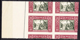 Lithuania Litauen 1932 Mi#334 A Perforation Error, Mint Never Hinged - Litauen