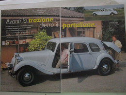 # ARTICOLO / CLIPPING CITROEN 11 D COMMERCIALE DEL 1957 - First Editions