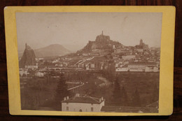 Carte Photo 1880's Le Puy Photographie TIRAGE Sur PAPIER ALBUMINÉ Support CARTON Format Cabinet CDC - Berufe
