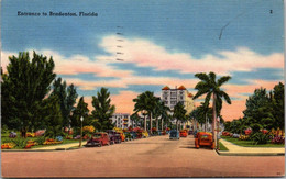 Florida Bradenton Entrance View 1956 - Bradenton