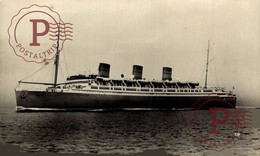 RPPC CARTE PHOTO Canadian Pacific Liner Duchess Of Bedford - Piroscafi