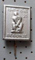 Begunje CONCENTRATION CAMP Museum Of Hostages Holocaust Monument Prison World War II Slovenia Ex Yugoslavia Pin - Militaria