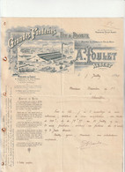 80-A.Taoulet...Grandes Fonderies De Fer & Bronze..Albert...(Somme)...1898 - Otros