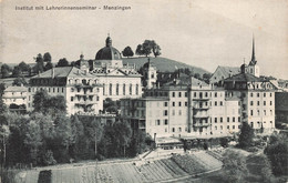 Institut Mit Lehrerinnenseminar Menzingen 1908 Au Curé Doyen De St. Nicolas Fribourg - Menzingen