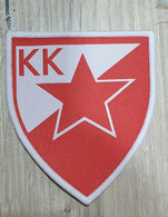 Original Patch Basketball Club Red Star Belgrade KK Crvena Zvezda Beograd Serbia Srbija - Sonstige & Ohne Zuordnung