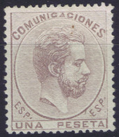 ESPAÑA * 127 Amadeo I. 1 Peseta. Muy Bonito Y Centraje. Rarísimo. - Unused Stamps