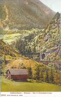 Wassen - Gotthardbahn, Die Drei Eisenbahnbrücken           Ca. 1910 - Wassen