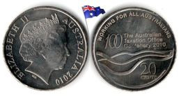 Australie - 20 Cents 2010 (UNC - Taxation Office 100th Anniversary) - 20 Cents
