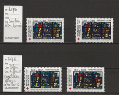 VARIETE FRANCAISE N° YVERT 2176 - Unused Stamps