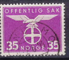 Norway 1942/1944 Postage Due Mi#51 Used - Usados
