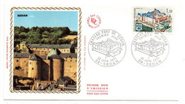 FDC Soie - 1971 -- Chateau De SEDAN  ...cachet  SEDAN- 08. ...à Saisir - 1970-1979