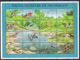 Nicaragua 1994 Animals Mi#3418-3433 Bogen Mint Never Hinged - Nicaragua