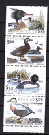 Sweden 1993 Birds Mi#1789-1792 Mint Never Hinged - Neufs