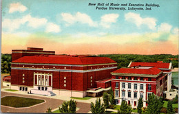 Indiana Lafayette New Hall Of Music And Executive Building Purdue University Curteich - Lafayette