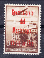 Italy Occupation Of Montenegro 1942 Governatorato Red Mi#44 A Sassone#18 MNG - Montenegro