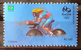 C 3551 Brazil Stamp Olympic Games Rio 2016 Cycling Bicycle 2015 - Ungebraucht