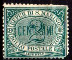 San-Marino-F0171 - Emissione Del 1877.(+) Hinged - Qualità A Vostro Giudizio. - Autres & Non Classés