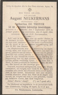 Liedekerke, 1934, August Neukermans, De Troyer - Andachtsbilder