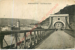 26.  ANDANCETTE .  Les Trois Croix . ( Pont Sur Le Rhône ) . - Other Municipalities