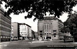 ! 1960 Ansichtskarte Linz, Arbeiterkammer, Nationalbank, Österreich - Linz