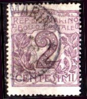 San-Marino-F0193 - Emissione 1903 (o) Used - Qualità A Vostro Giudizio. - Altri & Non Classificati