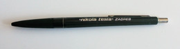 NIKOLA TESLA Telephones Factory Zagreb Yugoslavia Old Advertising Pen - Pens